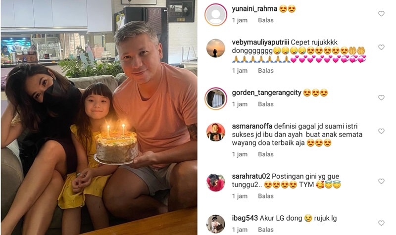 Gisel dan Gempi Rayakan Ulang Tahun Gading Marten, Didoakan Rujuk Kembali 2 Lampiran Gambar