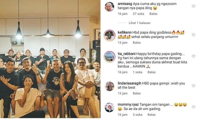 Tangan Gading Marten Bikin Salfok, Dinilai Mulai Aktif Saat Rayakan Ultah ke-40 2 Lampiran Gambar