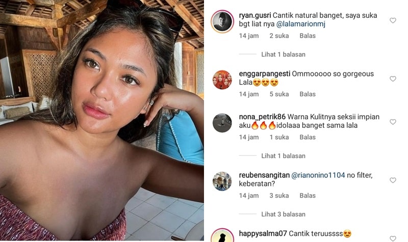 Menawannya Marion Jola Tanpa Make Up dan Filter, Warna Kulitnya yang Eksotis Pun Jadi Impian 2 Lampiran Gambar