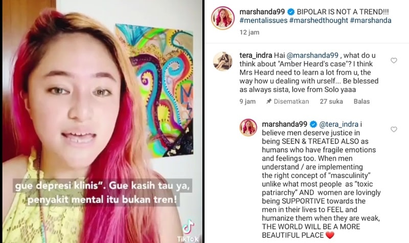 Marshanda Sebut Penyakit Mental Bukanlah Sebuah Tren, Tak Perlu Dibanggakan 2 Lampiran Gambar