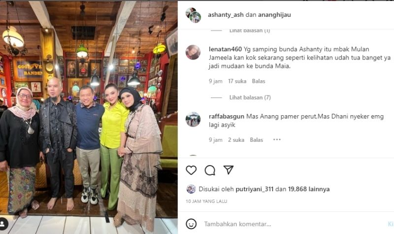 Dibanding-bandingkan dengan Maia Estianty, Tampilan Mulan Jameela Dinilai Lebih Tua dari Umurnya Saat Ini 2 Lampiran Gambar