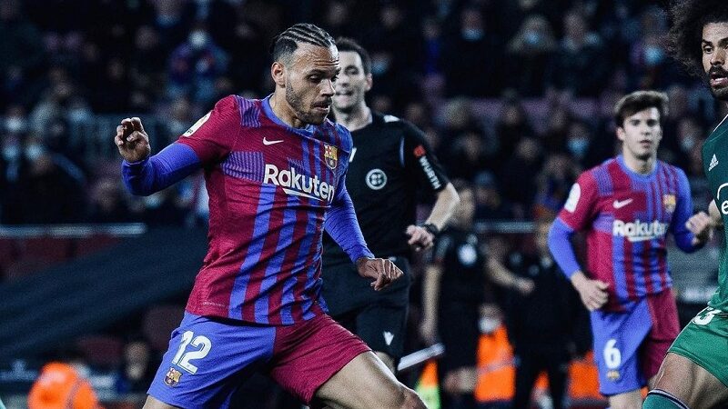 Pelatih Barcelona, Xavi Hernandez, telah mengonfirmasi Braithwaite sudah tidak dibutuhkan lagi di Barcelona.