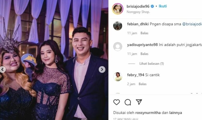 Kenakan Gaun Transparan, Cantiknya Brisia Jodie Tiada Tanding 2 Lampiran Gambar