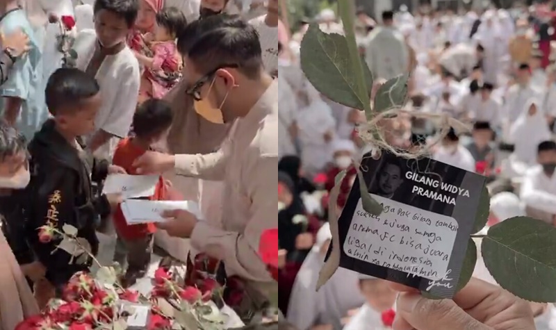 Ultah ke-33, Gilang Widya Pramana Undang 1000 Anak Yatim ke Rumahnya 2 Lampiran Gambar