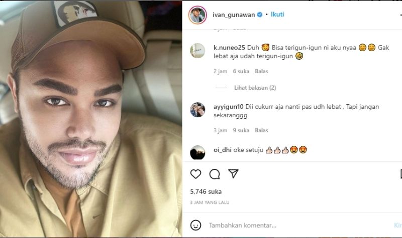 Kumis Tipis dan Brewokan, Ivan Gunawan Buat Para Gadis Tergila-gila 2 Lampiran Gambar