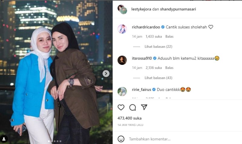 Lesti Kejora dan Shandy Purnamasari Diijuluki Wanita Berkelas Dunia 2 Lampiran Gambar