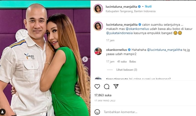 Tak Pakai Lama, Lucinta Luna Kembali Temukan Calon Suami Baru 2 Lampiran Gambar
