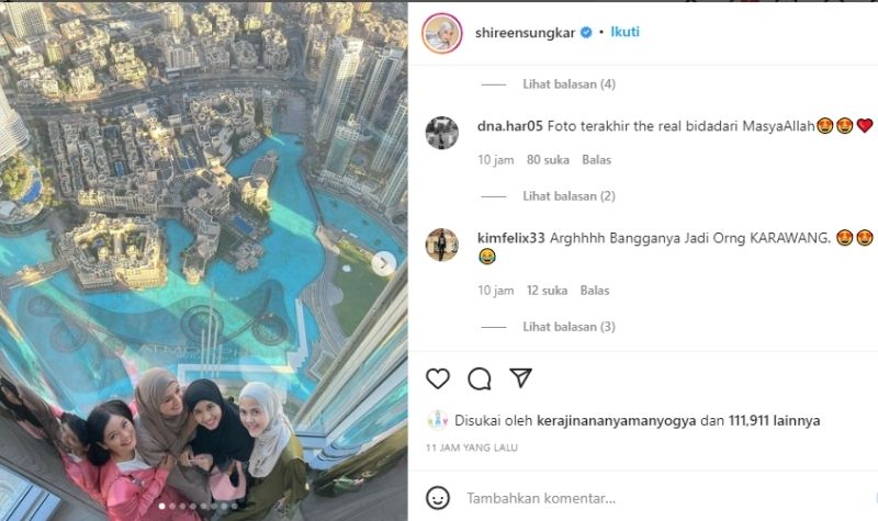 Lama Tak Terdengar Kabar, Shireen Sungkar Makin Cantik Saja 2 Lampiran Gambar