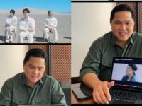 Berita terkini: Erick Thohir membagikan video dirinya saat mendengarkan lagu terbaru BTS yang bertajuk Yet to Come di Instagram.