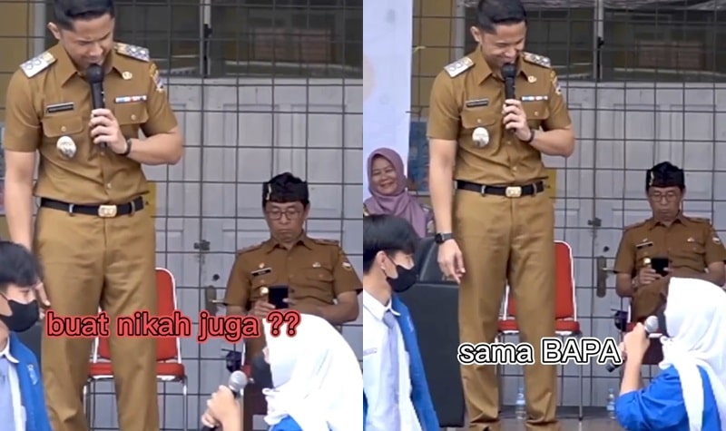 Siswi SMA Ini Berani Gombali Hengky Kurniawan Depan Istrinya, Netizen Sebut Cantik dan Pemberani 2 Lampiran Gambar