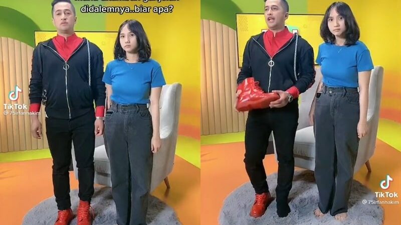 Berita artis: melalui akun TikTok-nya, Irfan Hakim mengungkapkan alasan dirinya selalu memakai sepatu boot di berbagai kesempatan.