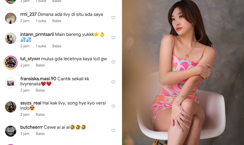 Unggah Foto Seksi, Kulit Livy Renata Disebut Mulus Banget, Gak Ada Lecetnya 2 Lampiran Gambar