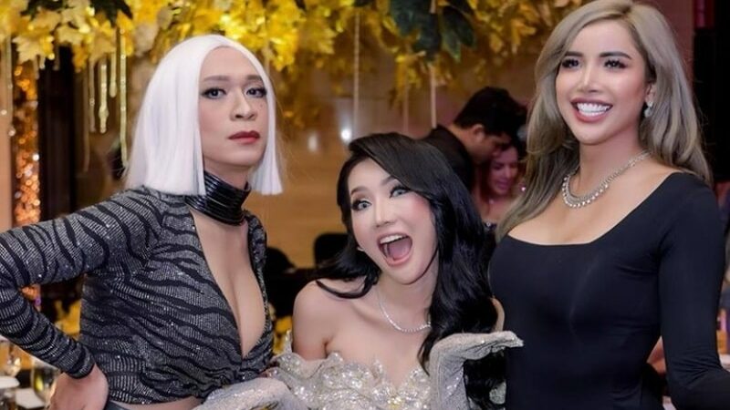 Berita artis: Millen membagikan potret dirinya bersama dengan Lucinta Luna dan Aming. Cewek tulen disebut kalah cantik dari mereka bertiga.