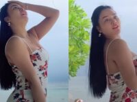 Intan Ratna Juwita membuat reels video dengan gayanya yang seksi sekaligus menggoda sehingga disebut sebagai janda yang bikin tegang.