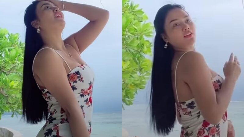 Intan Ratna Juwita membuat reels video dengan gayanya yang seksi sekaligus menggoda sehingga disebut sebagai janda yang bikin tegang.