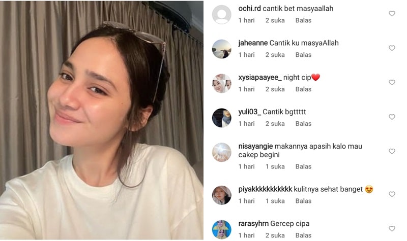 Syifa Hadju Pamer Foto Selfie Tanpa Make Up, Cantiknya Natural Alami 2 Lampiran Gambar