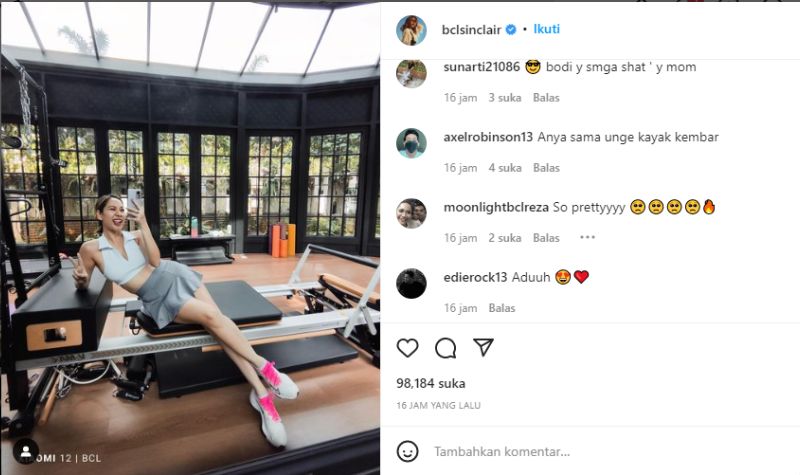 Kerap Tampil Seksi dan Menggoda, Bunga Citra Lestari Disebut Kembaran Anya Geraldine 2 Lampiran Gambar