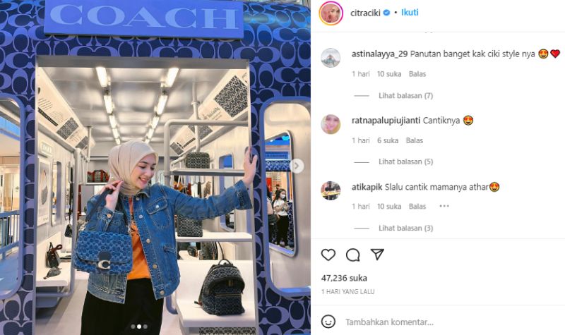 Anggun dan Sopan, Netizen Jadikan Citra Kirana Sebagai Panutan Soal Fashion 2 Lampiran Gambar