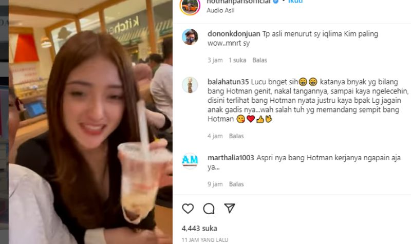 Ngopi Bareng Aspri, Hotman Paris Mirip Ayah yang Jaga Anak Gadisnya 2 Lampiran Gambar