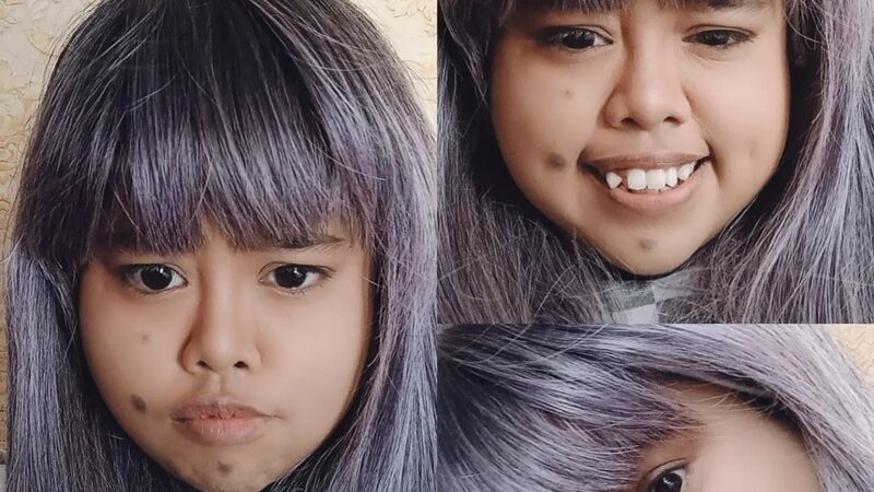 Berita artis: Kekey mendadak memposting foto dirinya yang tidak mengenakan hijab, rambut Kekeyi yang berwarna abu-abu dan pakai poni jadi sorotan.