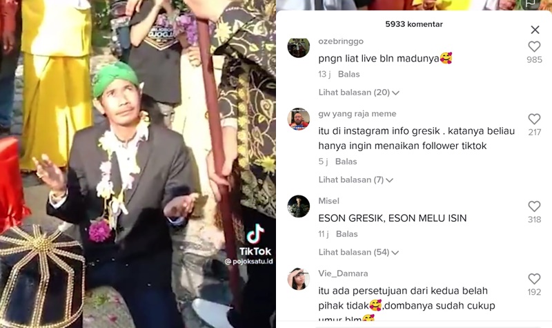 Pria Ini Nekat Nikahi Domba Betina, Cari Sensasi? 2 Lampiran Gambar