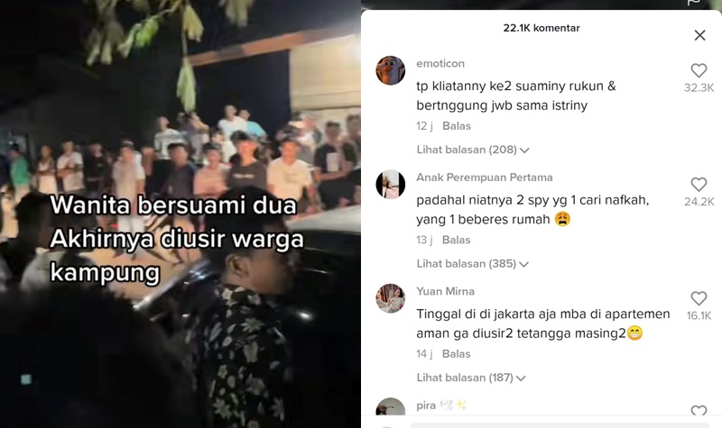 Wanita Ini Diusir Warga Gara-gara Punya Suami Dua Orang 2 Lampiran Gambar