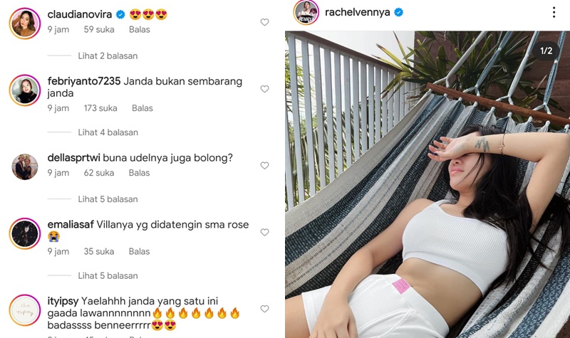 Pamer Perut Seksi, Rachel Vennya Disebut Janda Bukan Sembarang Janda 2 Lampiran Gambar