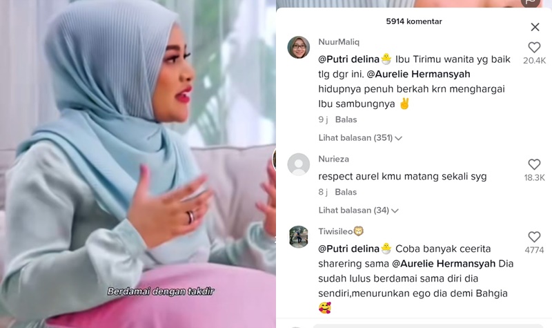Soal Kasus Ibu Sambung, Putri Delina Diminta Belajar Pada Aurel Hermansyah 2 Lampiran Gambar