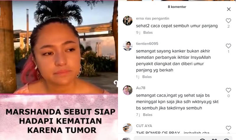 Siap Hadapi Kematian karena Tumor, Marshanda Bawa Mukena dan Sajadah ke Singapura 2 Lampiran Gambar
