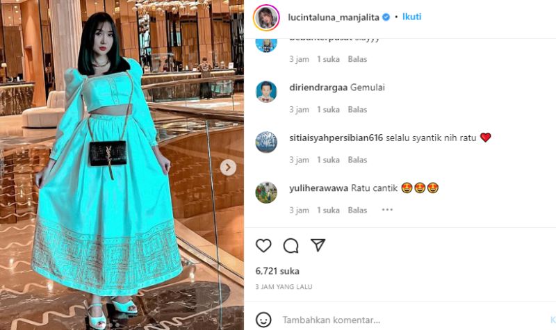 Lucinta Luna Kian Gemulai Saat Dandan Mirip Boneka 2 Lampiran Gambar