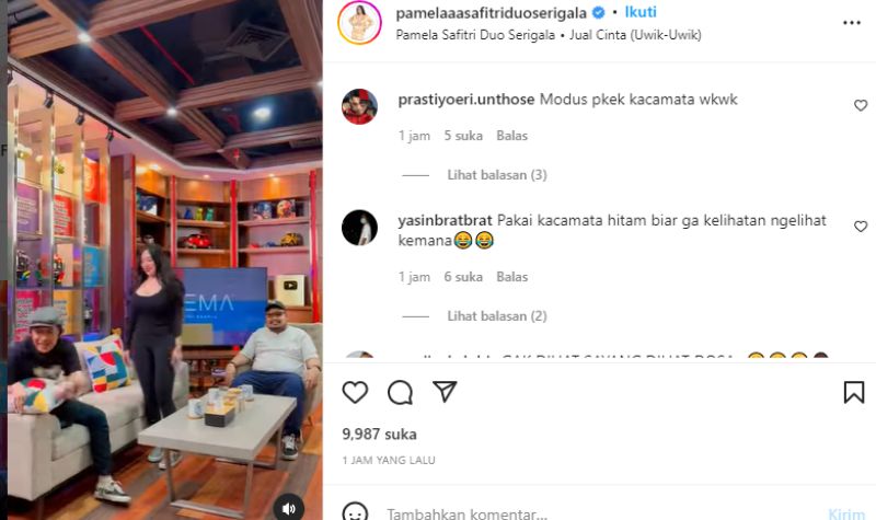 Pamela Safitri Bikin Rigen Salfok  2 Lampiran Gambar