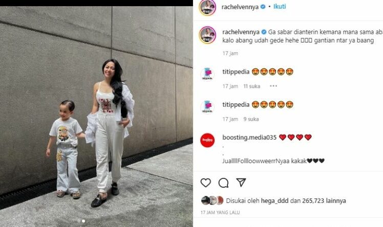 Bukan Kekasih atau Mantan Suami, Rachel Vennya Mengaku Tak Sabar Diantar Oleh Pria Ini 3 Lampiran Gambar