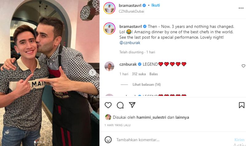 Verrel Bramasta Dicium Pria, Netizen Dibuat Syok 2 Lampiran Gambar