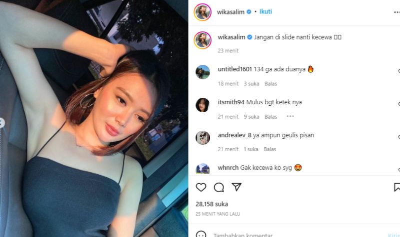 Foto Seksi Wika Salim Bikin Netizen Nagih 3 Lampiran Gambar