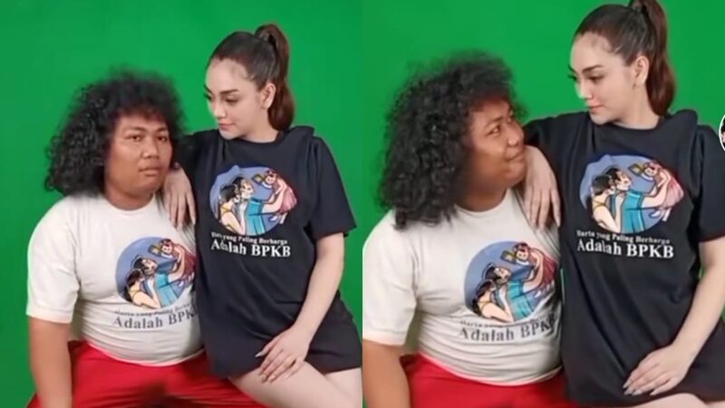 Komedoan Marshel belum lama ini melakukan fotoshoot bareng artis cantik Celine Evangelista, mereka pun tampak mesra satu sama lain.