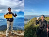 Banyak aktris cantik Indonesia yang suka menjalankan hobi ekstrim disela padatnya kegiatan, salah satunya adalah mendaki gunung