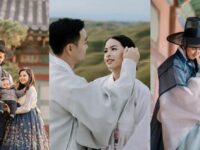 Berbagai potret pasangan selebriti Indonesia pakai hanbok bikin netizen sebut mereka bak drama korea. Banyak komentar yang tuai pujian.