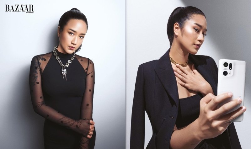 Chef Renatta menjadi model sampul majalah Bazaar Indonesia. Potret elegannya disebut warganet mirip aktris Korea Selatan, Seo Ye Ji.