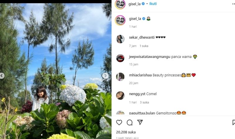 Cantik Dari Lahir, Pesona Gempi Mirip Puteri Negeri Dongeng 2 Lampiran Gambar