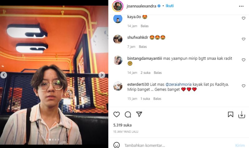 Mengintip Begitu Miripnya Anak Joanna Alexandra Dengan Mendiang Sang Suami 5 Lampiran Gambar
