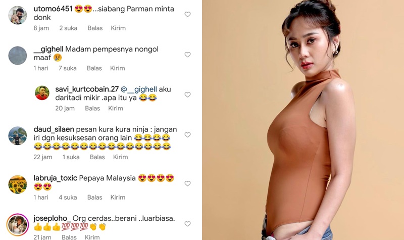 Denise Chariesta Unggah Foto Seksi, Netizen Salfok dengan "Pampers" yang Nongol 5 Lampiran Gambar