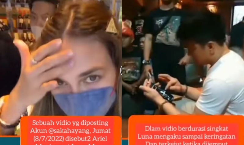 Luna Maya Dijemput Ariel NOAH ke Bandara, Keringatan dan Bisa CLBK lagi Nih? 2 Lampiran Gambar