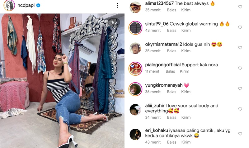 Bodinya Makin Gemoy dan Bahenol, Nora Alexandra Disebut Cewek Global Warming 2 Lampiran Gambar