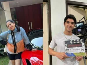 Nagita Slavina panik sekaligus tidak terima ketika Al Ghazali dan El Rumi ingin memangilnya dengan sebutan tante serta salim tangan.