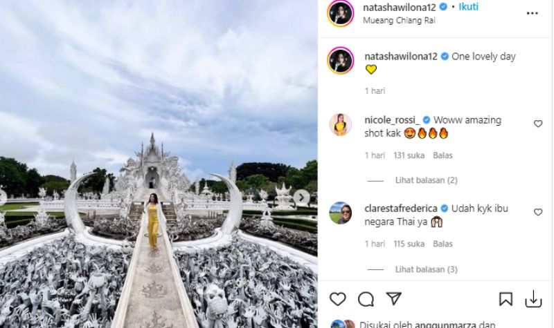 Cantiknya Natasha Wilona Miliki Vibe Seorang Ibu Negara 2 Lampiran Gambar