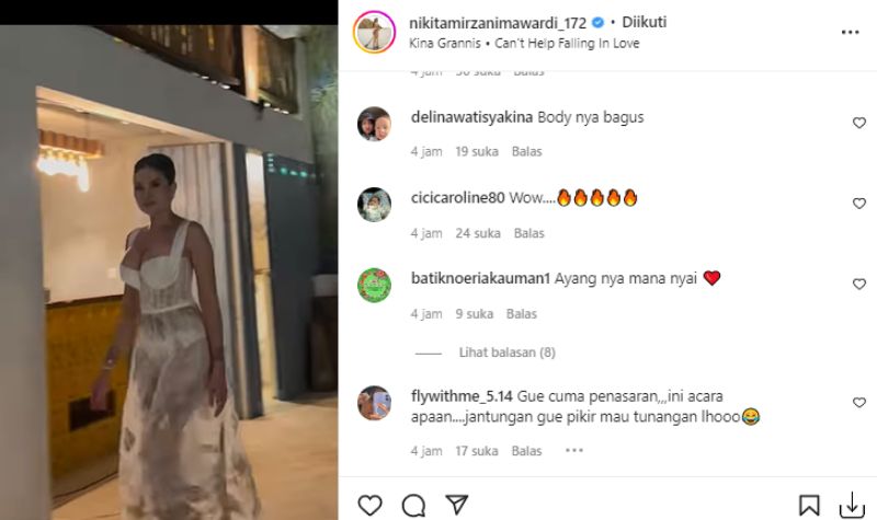 Kenakan Dress Tembus Pandang, Nikita Mirzani Dikira Mau Tunangan 4 Lampiran Gambar