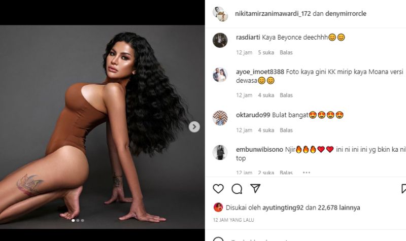 Intip Cantiknya Nikita Mirzani Sebagai Moana Versi Dewasa 4 Lampiran Gambar