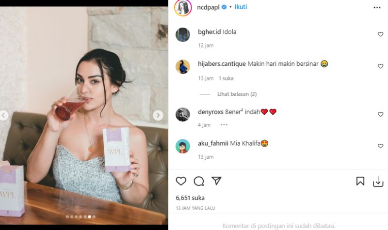 Semakin Glowing dan Bersinar, Nora Alexandra Dipuji Mirip Mia Khalifa 4 Lampiran Gambar