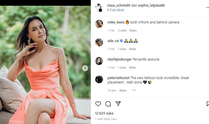 Sophia Latjuba Diklaim Jadi Wanita Tercantik Sedunia 2 Lampiran Gambar