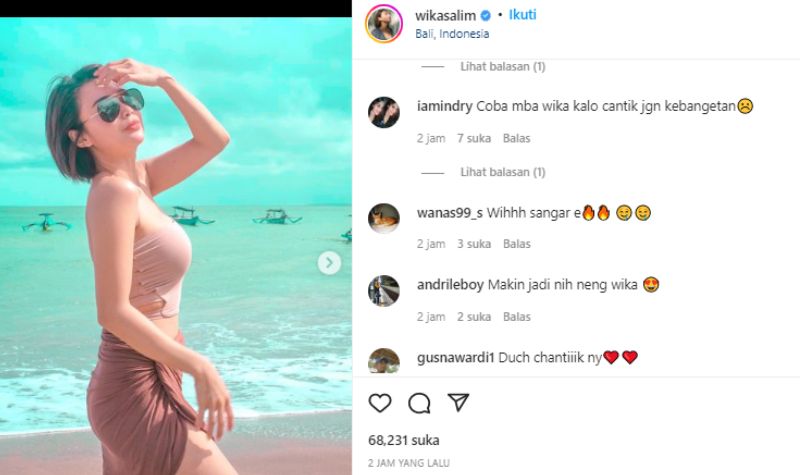 Sering Tampil Seksi, Wika Salim Gak Takut Berkulit Gelap 2 Lampiran Gambar